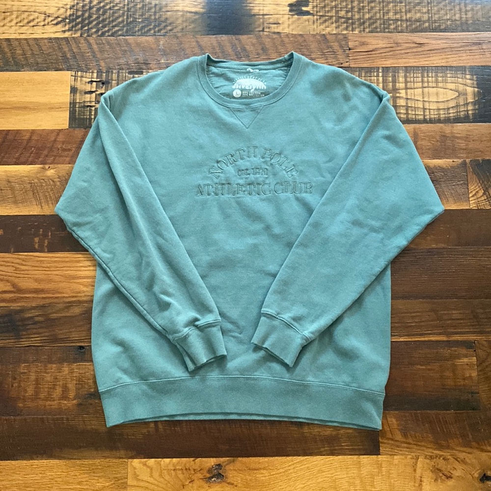 Green “North Pole Athletics” Sweatshirt
